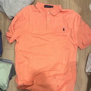 Polo by Ralph Lauren Men's Coral Polo Shirt